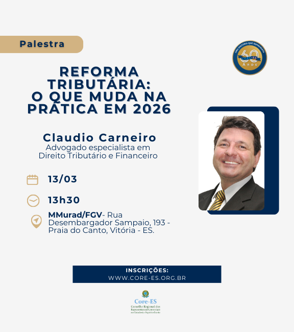 Core-ES | Conselho Regional dos Representantes Comercias no Estado do Espirito Santo